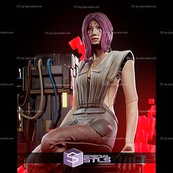 Songbird Cyberpunk 2077 Sitting 1-6 STL Files