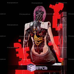 Songbird Cyberpunk 2077 Sitting 1-6 STL Files