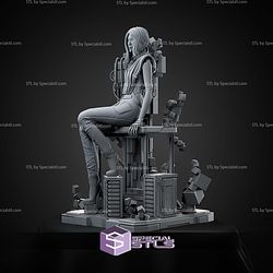 Songbird Cyberpunk 2077 Sitting 1-6 STL Files