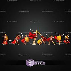 Spartan Bundle 12 Model Kaf Art Studio Miniatures