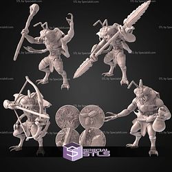 Spider Queen Set STL Files