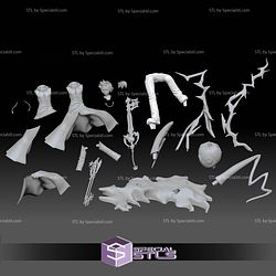 Roxas Kingdom Hearts Sculptures 3D Printing