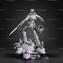 Squall Leonhart 217mm STL Files