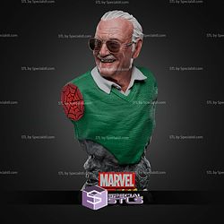 Stan Lee Bust 136mm STL Files