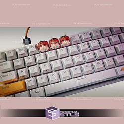 Stark from Frieren Key Cap STL Files