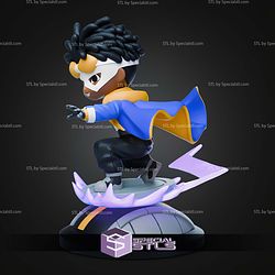 Static Shock Jump Chibi STL Files