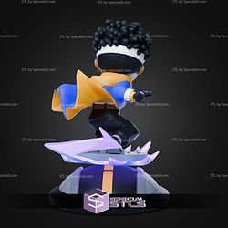 Static Shock Jump Chibi STL Files