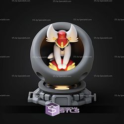 Super Basic Pokemon STL Cinderace Healing Machine