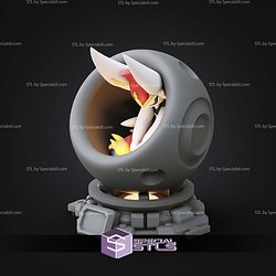 Super Basic Pokemon STL Cinderace Healing Machine
