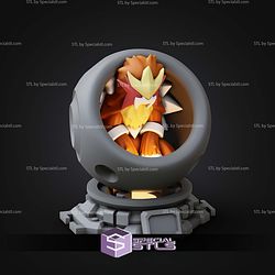 Super Basic Pokemon STL Entei Healing Machine