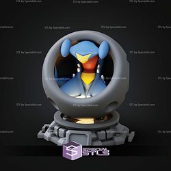 Super Basic Pokemon STL Garchomp Healing Machine
