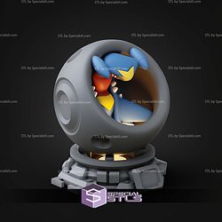 Super Basic Pokemon STL Garchomp Healing Machine