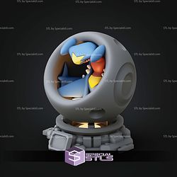 Super Basic Pokemon STL Garchomp Healing Machine