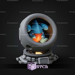 Super Basic Pokemon STL Gible Healing Machine
