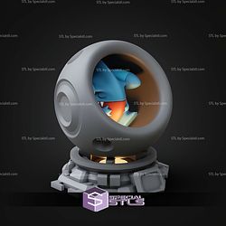 Super Basic Pokemon STL Gible Healing Machine