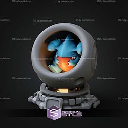 Super Basic Pokemon STL Gible Healing Machine
