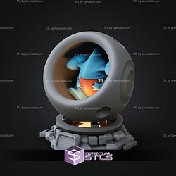 Super Basic Pokemon STL Gible Healing Machine