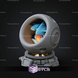 Super Basic Pokemon STL Gible Healing Machine