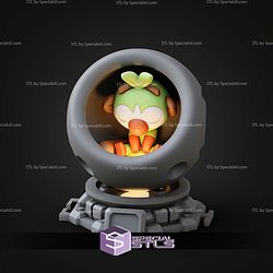 Super Basic Pokemon STL Grookey Healing Machine