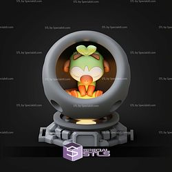 Super Basic Pokemon STL Grookey Healing Machine