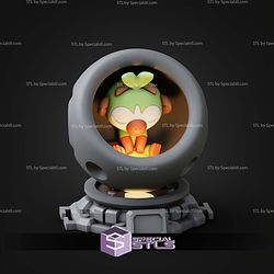 Super Basic Pokemon STL Grookey Healing Machine