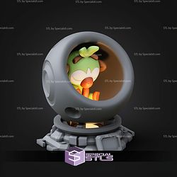 Super Basic Pokemon STL Grookey Healing Machine
