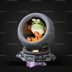 Super Basic Pokemon STL Grookey Healing Machine