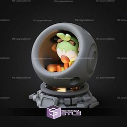 Super Basic Pokemon STL Grookey Healing Machine