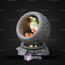 Super Basic Pokemon STL Grookey Healing Machine