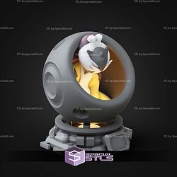 Super Basic Pokemon STL Raikou Healing Machine