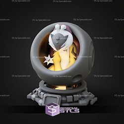 Super Basic Pokemon STL Raikou Healing Machine