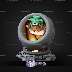 Super Basic Pokemon STL Rillaboom Healing Machine