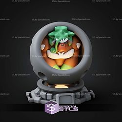 Super Basic Pokemon STL Rillaboom Healing Machine