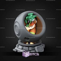 Super Basic Pokemon STL Rillaboom Healing Machine