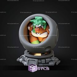 Super Basic Pokemon STL Rillaboom Healing Machine