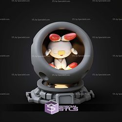 Super Basic Pokemon STL Scorbunny Healing Machine