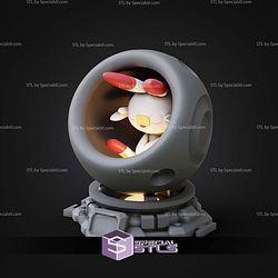 Super Basic Pokemon STL Scorbunny Healing Machine