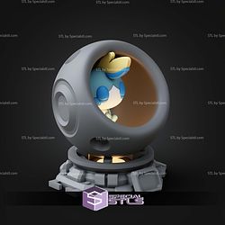 Super Basic Pokemon STL Sobble Healing Machine