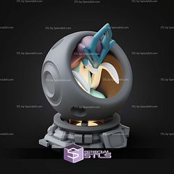 Super Basic Pokemon STL Suicune Healing Machine