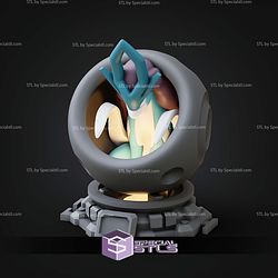 Super Basic Pokemon STL Suicune Healing Machine