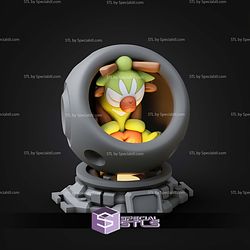 Super Basic Pokemon STL Thwackey Healing Machine