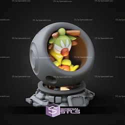 Super Basic Pokemon STL Thwackey Healing Machine