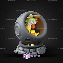 Super Basic Pokemon STL Thwackey Healing Machine