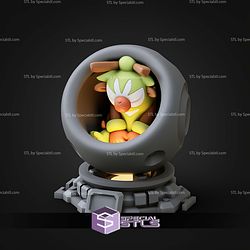 Super Basic Pokemon STL Thwackey Healing Machine