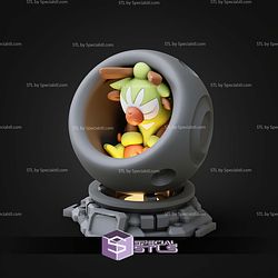 Super Basic Pokemon STL Thwackey Healing Machine