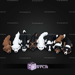 Super Basic STL Baby Flexi Dog V1