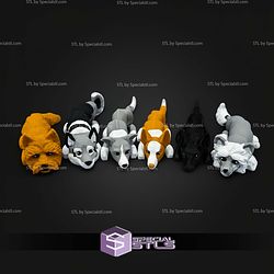 Super Basic STL Baby Flexi Dog V10