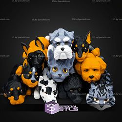 Super Basic STL Baby Flexi Dog V4