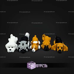 Super Basic STL Baby Flexi Dog V7-5