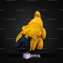 Super Basic STL Baby Flexi Dog V7-5